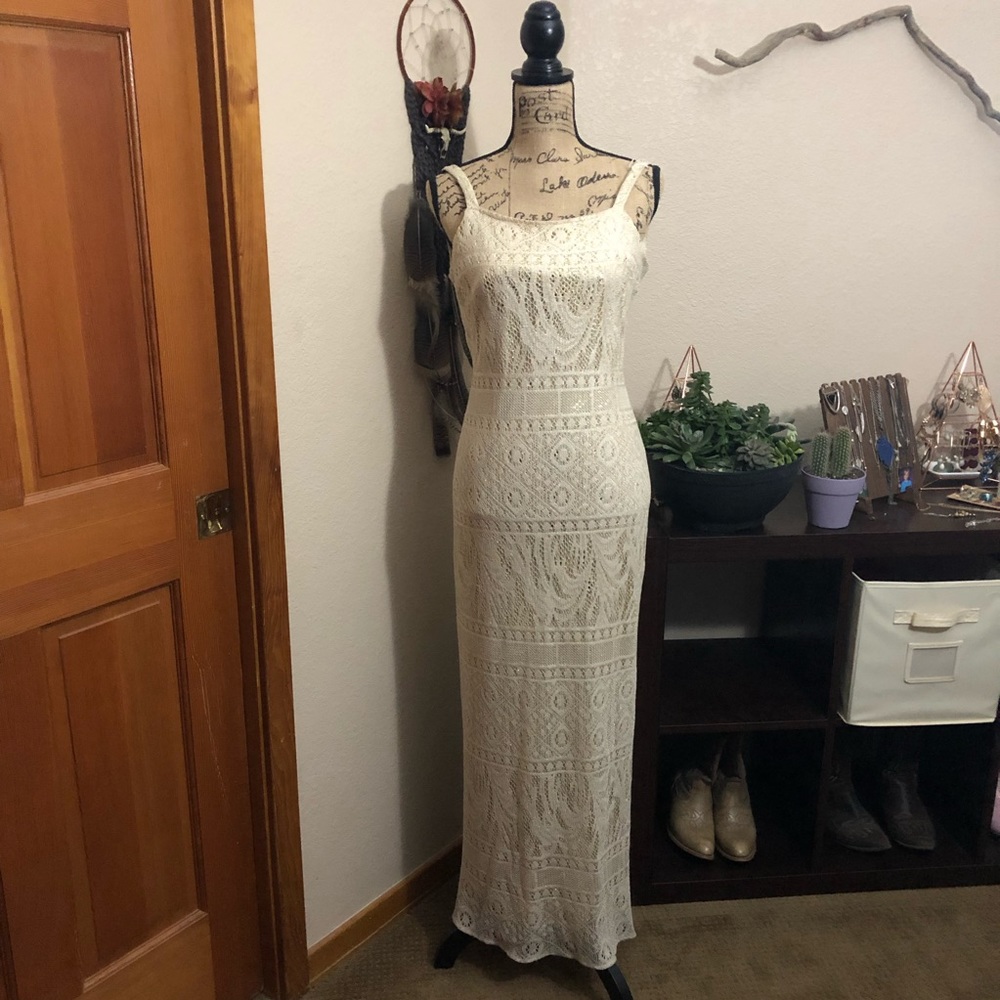 Jessica McClintock Gimme Sax Dress